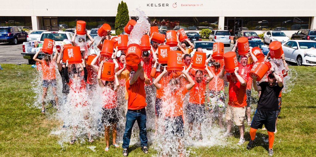 Kelser Takes the “Ice Bucket Challenge” for ALS