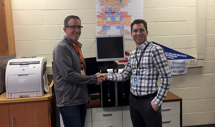 Kelser Corp Supports Newington High School IT and Digital Innovation Academy with Donation of Computers